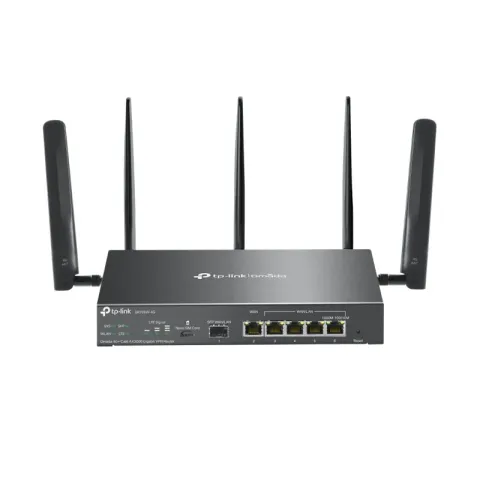 TP-Link Omada ER706W-4G AX3000 1× Gigabit SFP Wan/Lan Port, 1× Gigabit RJ45 WAN Port, 4× Gigabit Wan/Lan RJ45 VPN Router