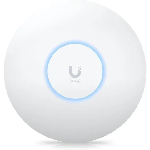 Ubiquiti U6+ 2.4/5GHZ Dualband WIFI6 2X2 MU-Mimo 2976MBPS İç Ortam Tavan Tipi Access Poınt(Adaptörsüz)