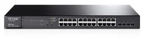 TP-Link Omada TL-SG2428P 24 Port Gigabit+ 4XGIGABIT SFP Uplink 250W PoE Yönetilebilir Rackmount Switch