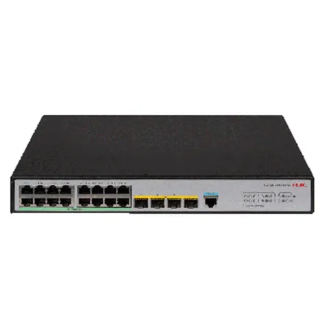 H3C S5120V3-20P-LI 16 Port Gigabit + 4X1GB SFP Uplink+console Port L3 Yönetilebilir Rackmount Switch