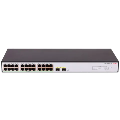 H3C Aolynk S1600V2-26S 24 Port Gigabit + 2XGB SFP Uplink Yönetilebilir Rackmount Switch