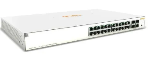 HPE Aruba İon 1930 JL682A 24 Port Gigabit+ 4XSFP1/10GB L2+ Yönetilebilir Rackmount Switch