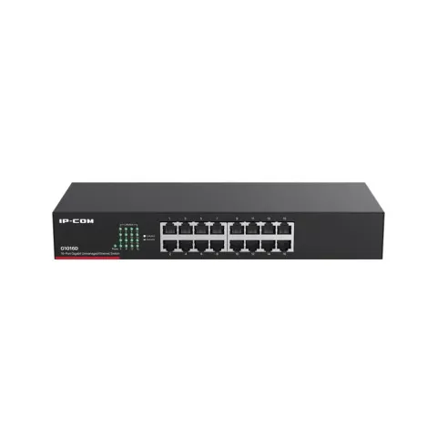 IP-Com G1016D 16 Port Gigabit Metal Kasa Rackmount Switch