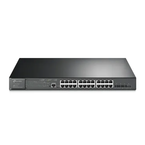TP-Link Omada TL-SG3428XMP 24 Port Gigabit + 4X10GB SFP Uplink Yönetilebilir 384W PoE Rackmount Switch