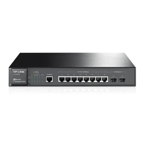 TP-Link Omada TL-SG3210 8 Port GIGABIT+2XGIGABIT SFP Uplink L2+ Yönetilebilir Rackmount Switch