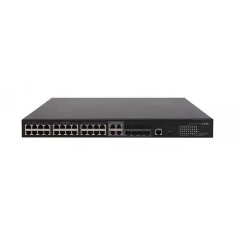 H3C 9801A1QC LS-5120V2-28P-HPWR-LI-GL 24-PORT Gigabit Poe+ + 4XRJ45/4X1GB SFP Combo 370W PoE Rackmount