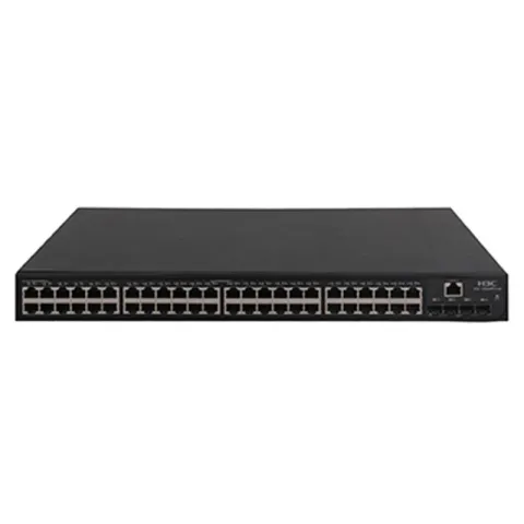 H3C LS-5048PV3-EI-PWR-GL 48 Port Gigabit + 4X1GB SFP Uplink Yönetilebilir L2 370W PoE Rackmount SWITCH(9801A1QQ)