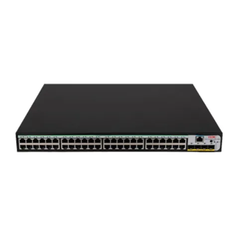 H3C 9801A4MS S1850V2-52X-PWR 48 Port GIGABIT+4X10GB Sfp+ 1XCONSOLE Port Yönetilebilir 370W PoE Rackmount Switch