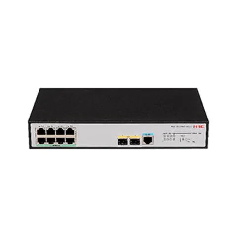 H3C 9801A41P S5120V3-10P-PWR-LI 8 Port GIGABIT+2X1GB SFP 1XCONSOLE Port Yönetilebilir 125W PoE Rackmount Switch