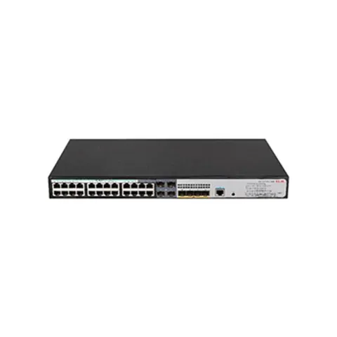 H3C 9801A41J S5120V3-28S-HPWR-LI 24 Port GIGABIT+4X10GB Sfp+ 1XCONSOLE Port Yönetilebilir 370W PoE Rackmount Switch