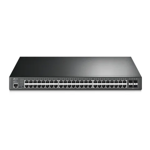 TP-Link Omada TL-SG3452P 48 Port Gigabit L2+ 4 Port 1GB SFP Uplink 384W PoE Yönetilebilir Rackmount Switch