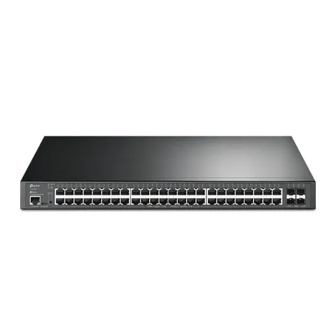 TP-Link Omada TL-SG3452XP 48 Port Gigabit + 4X10GB Sfp+ 500W PoE Jetstream Yönetilebilir Rackmount Switch