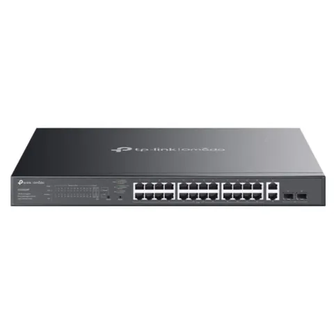 TP-Link Omada ES228GMP 28 Port Gigabit + 2XGIGABIT SFP Yönetilebilir 384W PoE Metal Kasa Switch