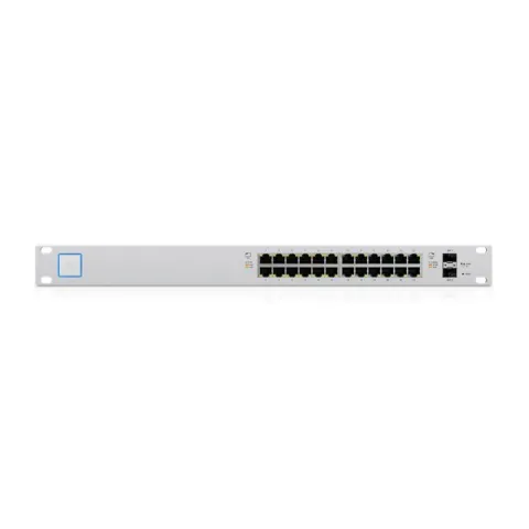 Ubiquiti US-24-250W 24 Port GIGABIT+2X1GB Sfp+ Consol Port 802.3AT/AF Yönetilebilir 250W Rackmount PoE Switch