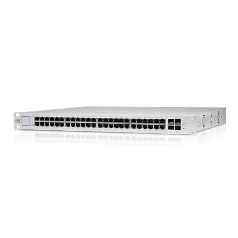 Ubiquiti US-48-500W 48 Port Gigabit +2X1GB/2X10GB SFP Uplink Rackmount 500W PoE Switch