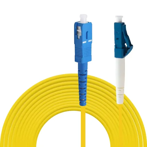 SC-LC Multi-Mode (OM3) Fiber Patch Kablo – 3 Metre