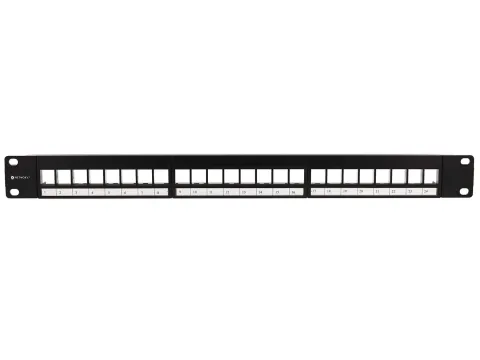 1U 24 Port Boş (Blank) Keystone Patch Panel