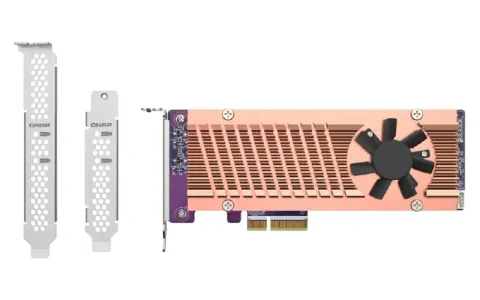 QNAP QM2-2P-344 Çift M.2 PCIe Gen3 NVMe SSD Genişletme Kartı