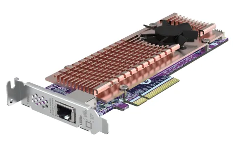 QNAP QM2 M.2 SSD ve 10GbE Kombo PCIe Kart