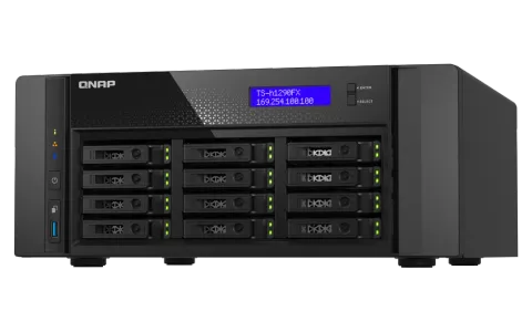 QNAP TS-h1290FX 12-Bay U.2 NVMe NAS