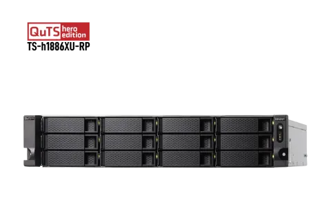 QNAP TS-h1886XU-RP 18-Bay ZFS NAS