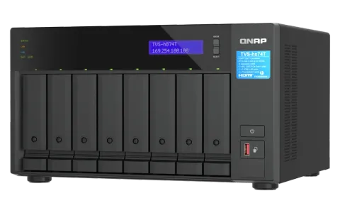 QNAP TVS-h874T 8-Bay Thunderbolt 4 NAS