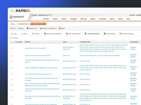 Rapid7 Metasploit Pro (Otomatize Sızma Testi)