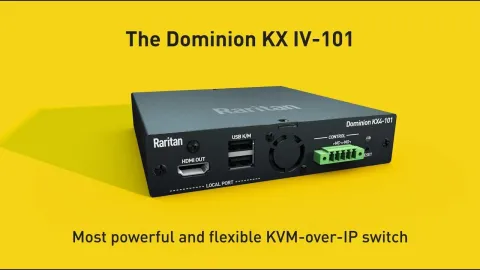 Raritan Dominion KX IV-101 (1-Port 4K KVM over IP)