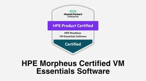 HPE Morpheus VM Ess SW /Skt 3y E-LTU