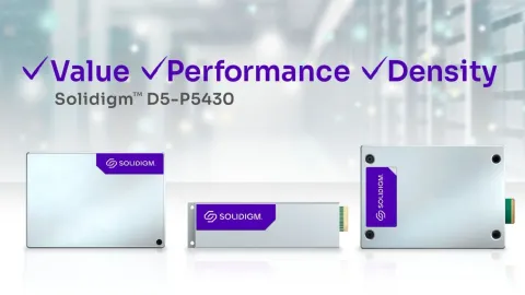 Solidigm D5-P5430 30.72TB PCIe Gen4 QLC SSD