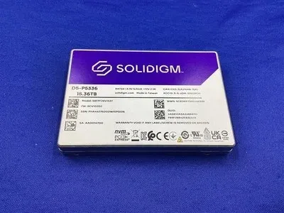 Solidigm P5336 15.36TB PCIe 4.0 NVMe E3.S SSD