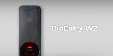 Suprema BioEntry W2 Dış Mekan Parmak İzi Okuyucu