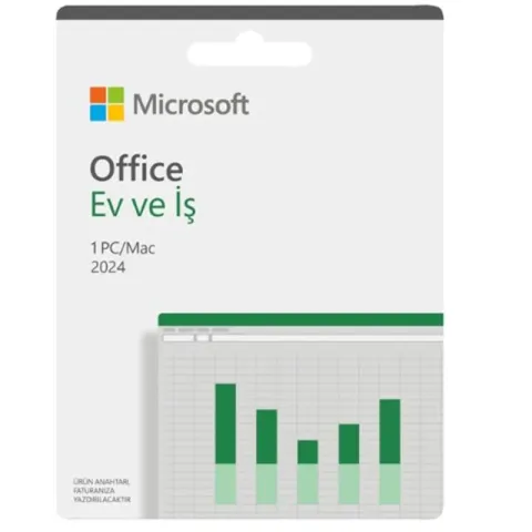 Ms Office 2024 Ev ve İs Turkce Kutu EP2-06692
