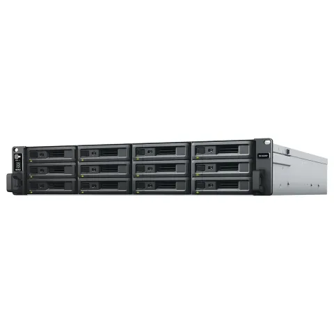 Synology RX1223RP 12-Bay Rack Genişletme (Expansion) Ünitesi
