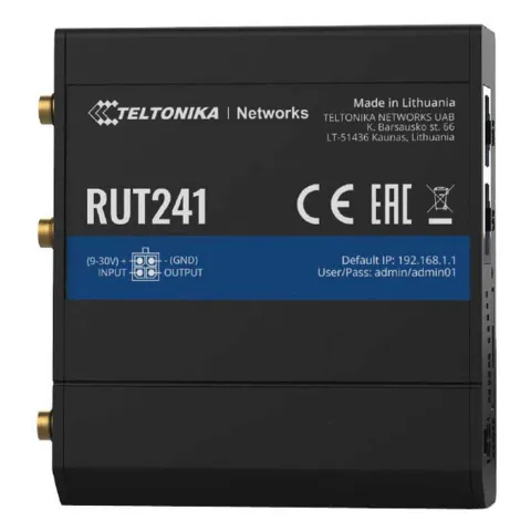 Teltonika RUT241 Endüstriyel 4G/LTE Router