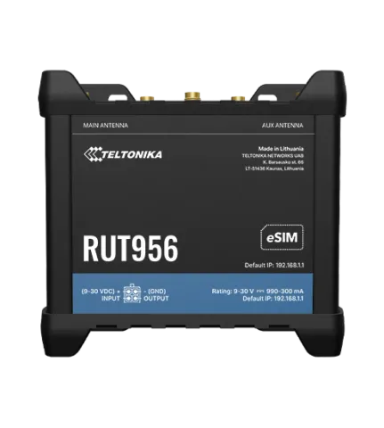 Teltonika RUT956 Çift SIM 4G/LTE Endüstriyel Router