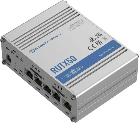 Teltonika RUTX50 5G Endüstriyel Router