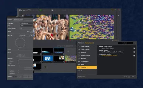 Telestream Wirecast Pro (Canlı Yayın Yazılımı)