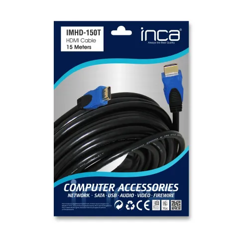 Inca IMHD-150T 15MT 4K 1.4V 3D Altın Uclu HDMI Kab.