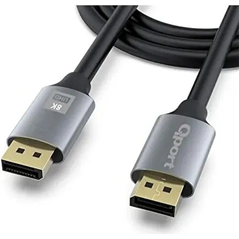Qport Q-DP14 1,8M 1.4V Display Port Kablo