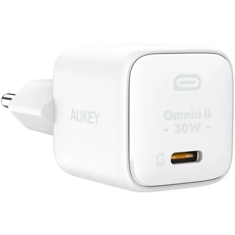 Aukey PA-B1L-WH 30W Omnia İi Mini Gan Type-C Pd Şarj Adaptörü