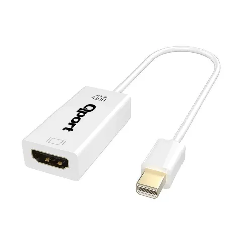 Qport Q-DP-Hdm Mini Display Port To HDMI Dönüştürücü