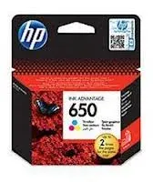 HP CZ102A Renkli Kartuş NO:650
