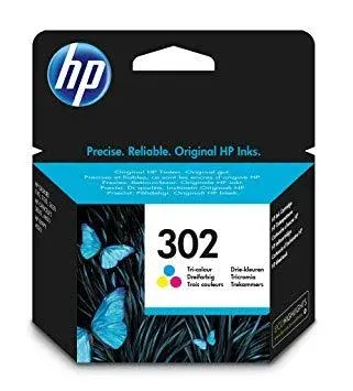 HP F6U65AE Renkli Kartuş NO:302