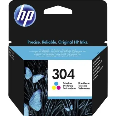 HP N9K05AE NO:304 Uc Renkli Murekkep Kartusu
