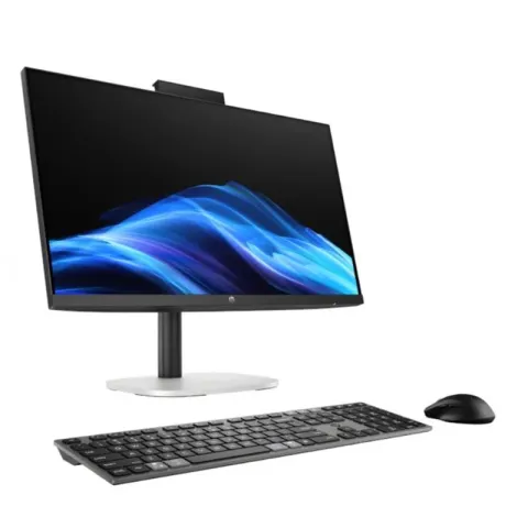 HP AIO Elite Studio 8 AI A55NZET Intel Ultra 7-265 16GB 1TB SSD 23.8 Dos Siyah
