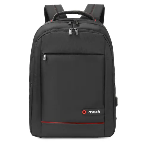 Mack MCC-007 17.3" Office USB Girişli Notebook Sirt Çantası Siyah
