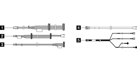 Lenovo ThinkSystem 4X97A93517 ST50 V3/ST45 V3 İnternal Drive Cable Kit