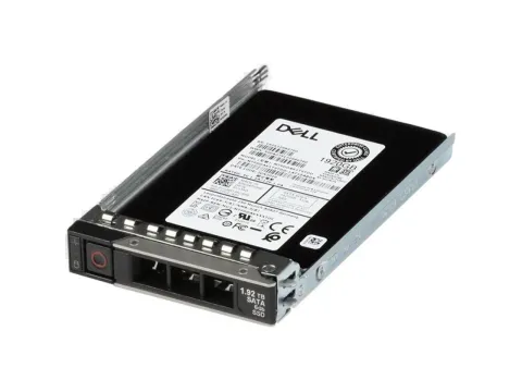 Dell 1.92TB 2.5" 6G SSD SATA 512e Hot-Plug 400 AXSD R760