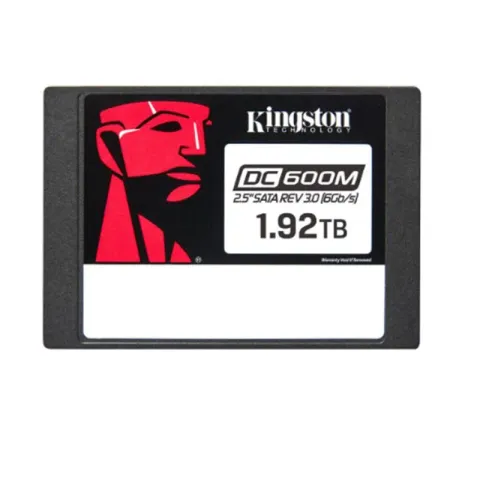 1.92 TB Kingston 2.5" SATA3 SSD 560/530MBS SEDC600M/1920G
